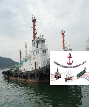 Harbor Tug Boat for Sale, 3,200 BHP Tug Boat, Korean Flagged Tug Boat, KR Class Tug Boat, Munchang S