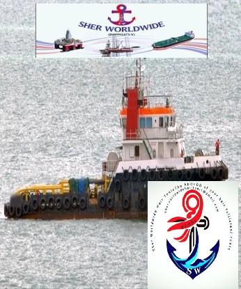 Sher Worldwide, #sw, Tug Boat, Utility Vessels, Vessel Sale, Class NKK, Yanmar Engines, Fixed Pitch 