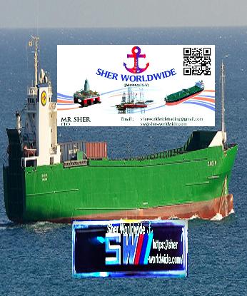 Sher Worldwide, #sw, RoRo, 1000 LM, Open North Sea, January 2024, Str stern ramp, Ice Class 1A, 14 k