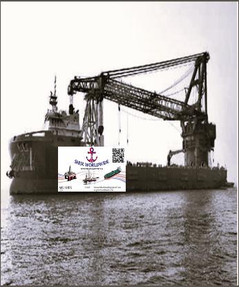 “Crane Vessel, 4000t, Full-Revolving, Year 2024, Xixiakou Shipyard, China, Self-Propelled, Unlimited