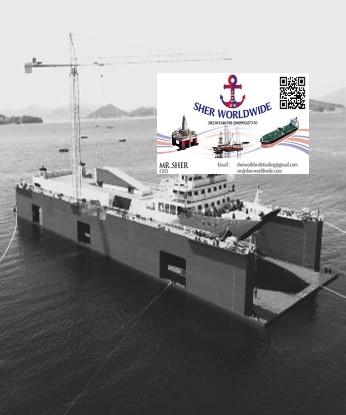 Floating Dock, Direct/Close Owners, Newbuilding/Resale, Korea, LOA/LBP, Breadth, Depth of Pontoon De