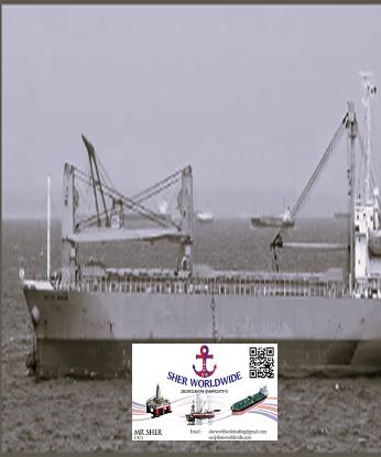General Cargo Ship for Sale, 10,320 DWT, Ocean Going, Panama Flag, Ship Buyers, Ship Owners, Best Of
