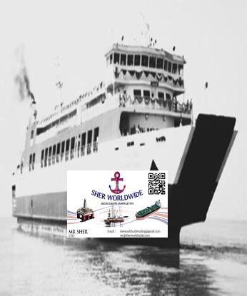 Sher Worldwide, #sw, Ship Buyers, Ship Owners, Vessel Sale, RORO Passenger Ship, Indian Register of 