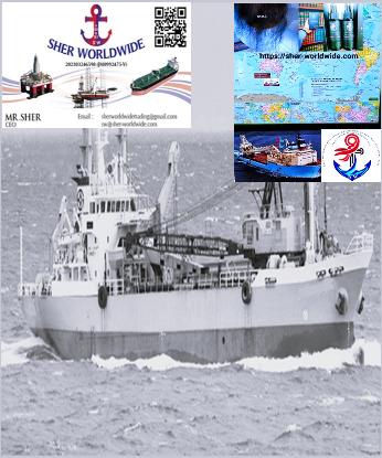 Sher Worldwide, Ship Buyers, Ship Owners, 499GT sea sand extraction and transport vessel, Japan, sea