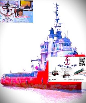 Sher Worldwide, AHTS, Anchor Handling Tug, Offshore Supply Ship, Fire Fighting Ship, China, CCS, DP2