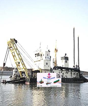 cutter suction dredger, dredger for sale, dredging equipment, maritime equipment, ship brokerage, Sh