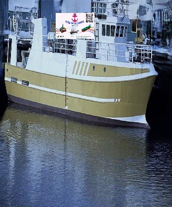 wet fish trawler, flyshooter, shrimp trawler, fishing vessel for sale, Icelandic fishing boat, comme